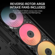 Corsair FRAME 4500X RS-R ARGB Panoramic Glass Mid-Tower PC Case - Black