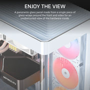 Boîtier PC Corsair FRAME 4500X RS-R ARGB Panoramic Glass