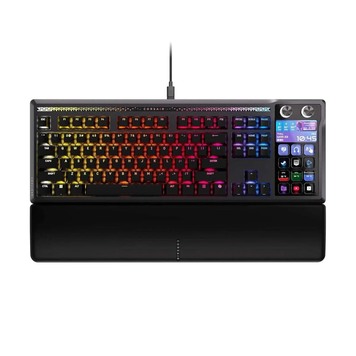 Corsair Galleon 100 SD Mechanical Gaming Keyboard with Stream Deck - Black - OPCbleu
