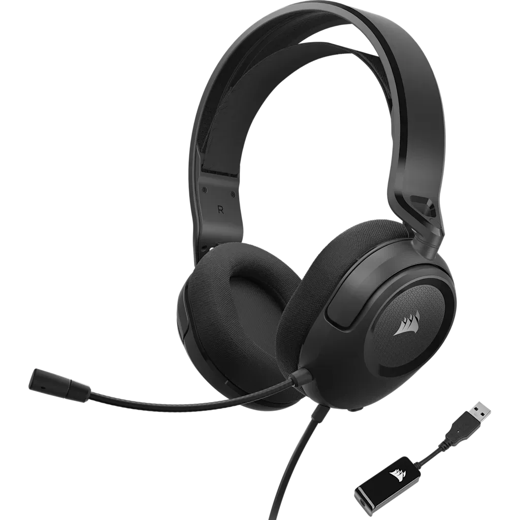 Corsair HS35 SURROUND v2 Multiplatform Gaming Headset Carbon