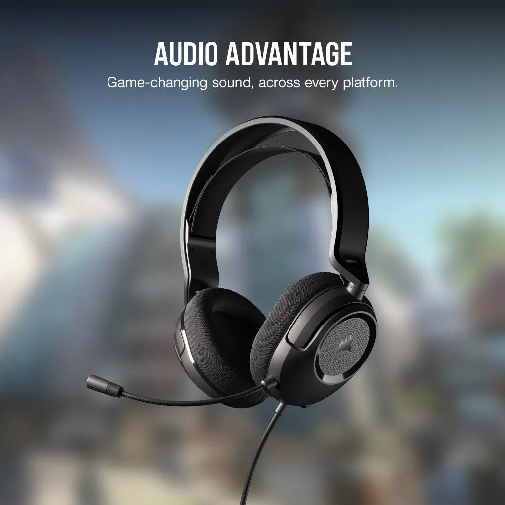 Corsair HS35 SURROUND v2 Multiplatform Gaming Headset Carbon