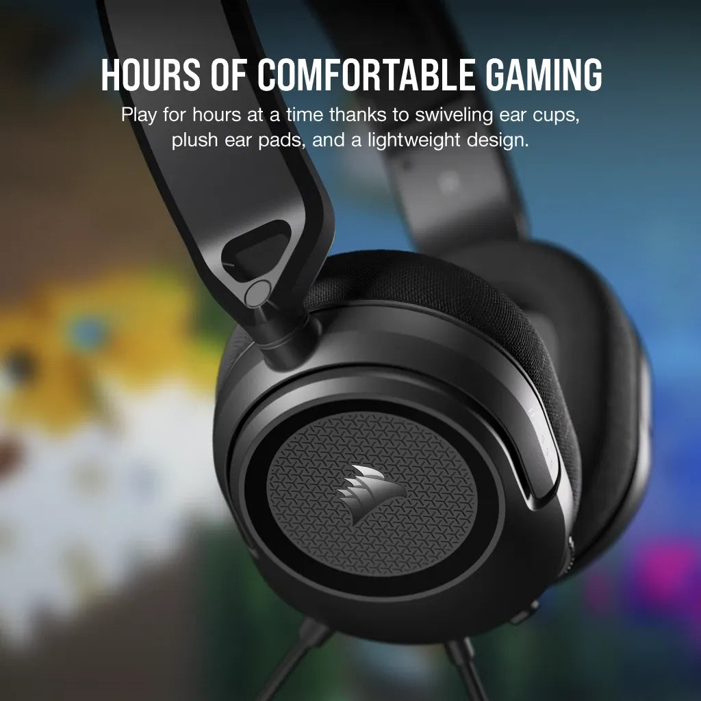 Corsair HS35 SURROUND v2 Multiplatform Gaming Headset Carbon