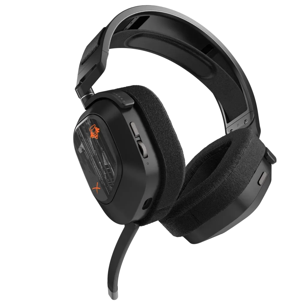 Corsair HS80 RGB Wireless Gaming Headset Dolby Atmos Call of Duty Black Ops 6 Edition Gray