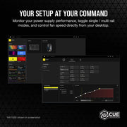 Bloc d’alimentation Corsair HX1000i Fully — conception modulaire