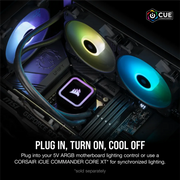 Refroidisseur de processeur Corsair iCUE H100x RGB ELITE