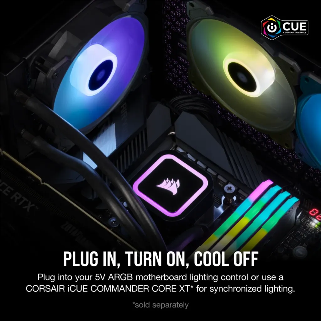 Corsair iCUE H60x RGB ELITE Liquid CPU Cooler
