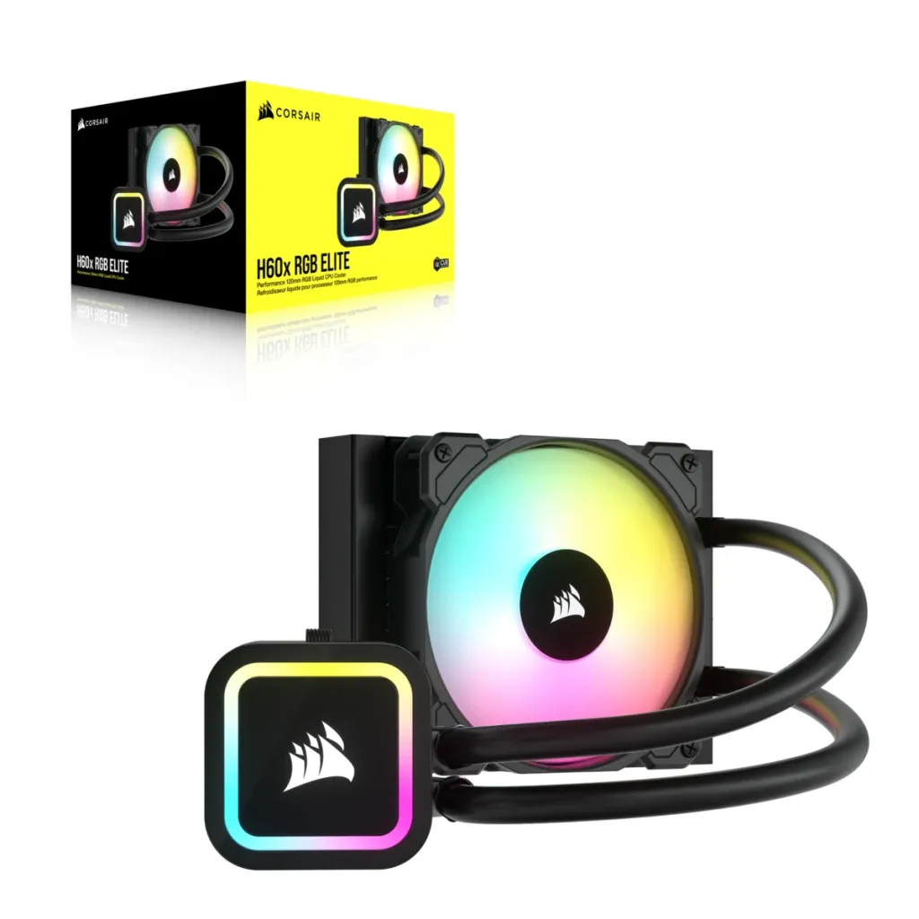 Corsair iCUE H60x RGB ELITE Liquid CPU Cooler