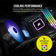 Refroidisseur de processeur Corsair iCUE H60x RGB ELITE