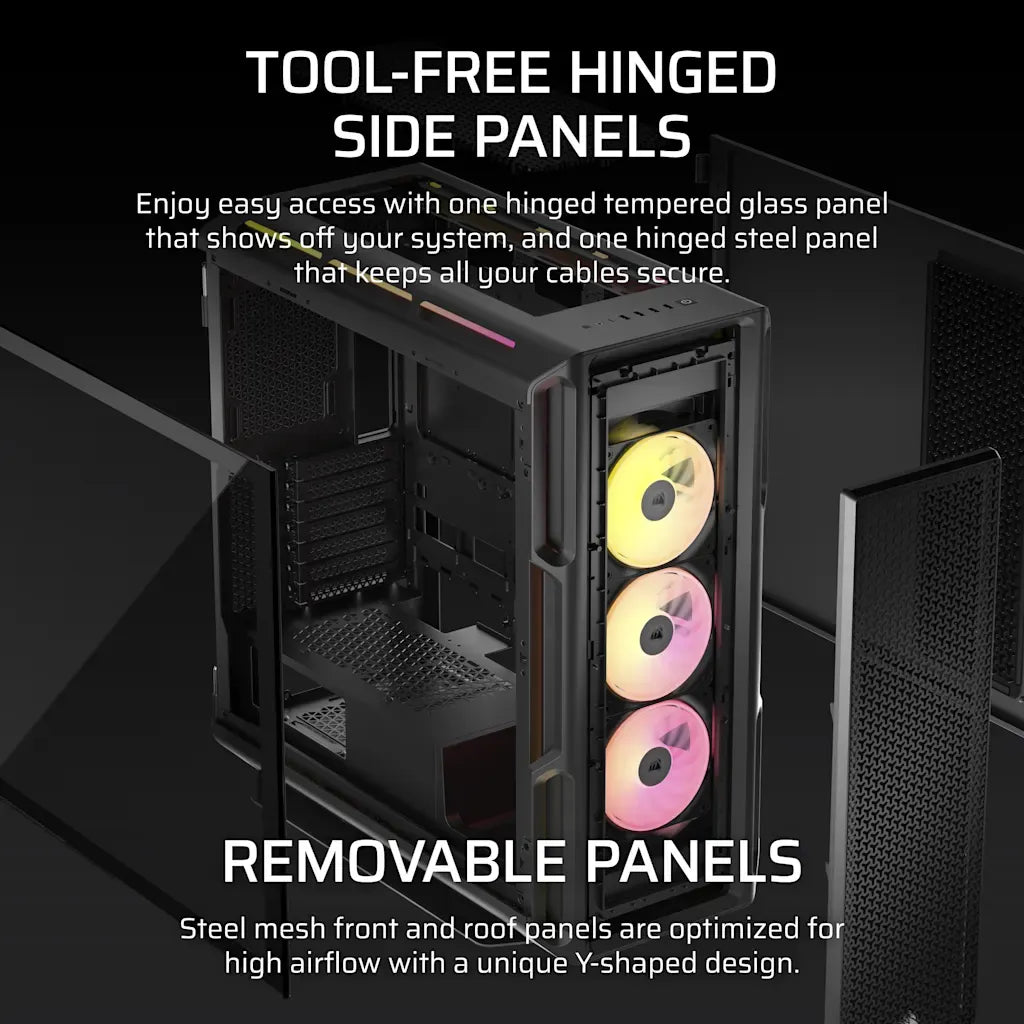 Corsair iCUE LINK 5000T LX RGB Mid-Tower High-Performance PC Case