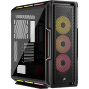Corsair iCUE LINK 5000T LX RGB Mid-Tower High-Performance PC Case - Black