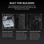 Corsair iCUE LINK 5000T LX RGB Mid-Tower High-Performance PC Case - Black
