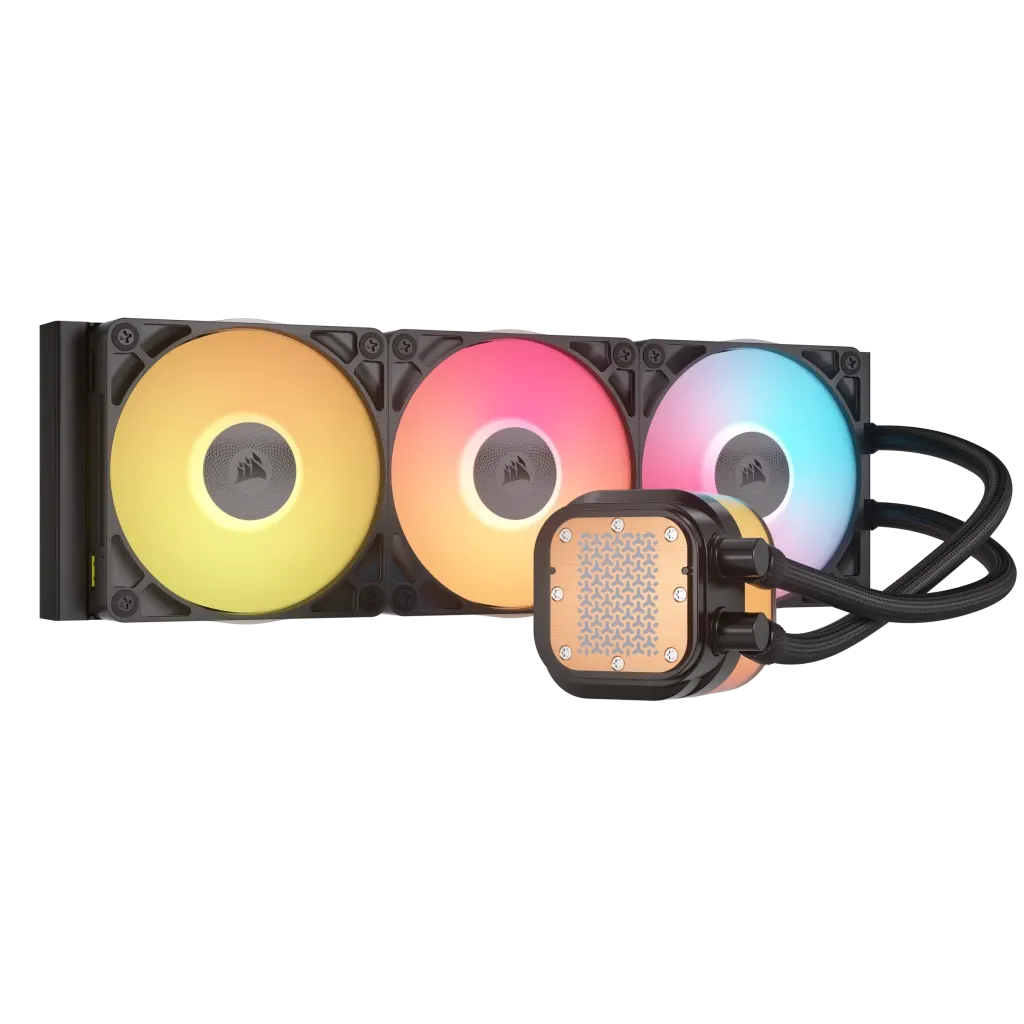 Corsair iCUE LINK TITAN 360 RX LCD Liquid CPU Cooler Black