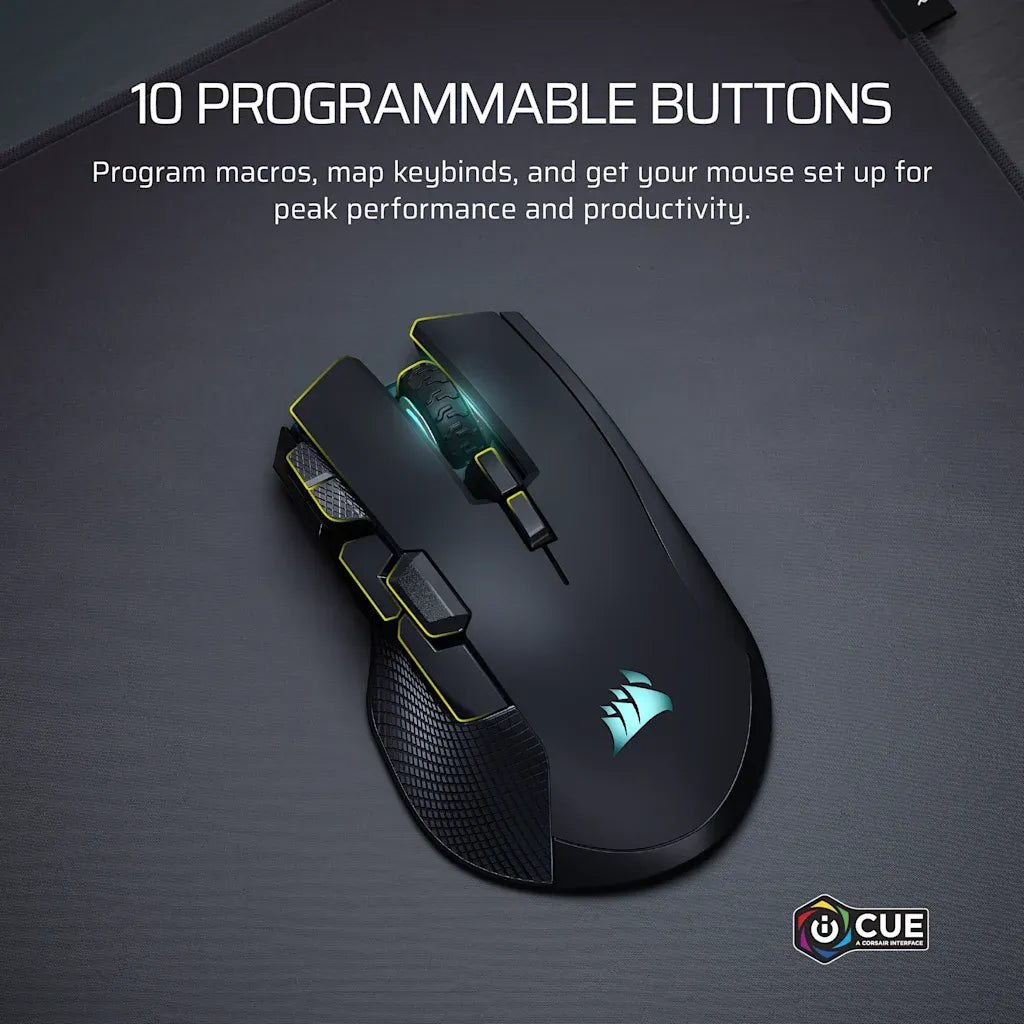 Corsair IRONCLAW Wireless SE Gaming Mouse 26K DPI Black