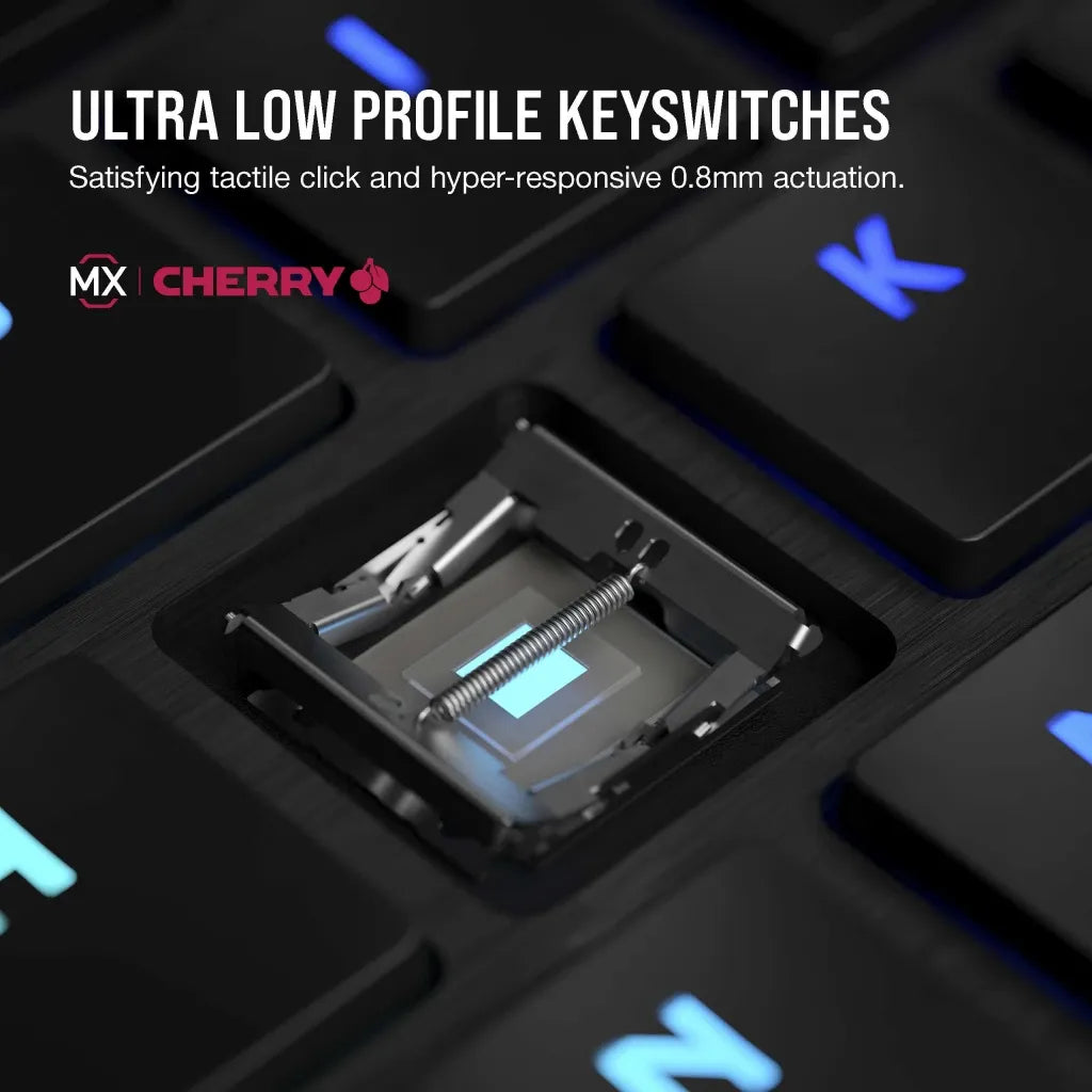 Corsair K100 AIR Wireless RGB Ultra-Thin Mechanical Gaming Keyboard CHERRY MX Black
