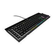 Corsair K55 RGB PRO Membrane Gaming Keyboard IP42 Spill-Resistant - Black view 3