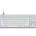 Corsair K60 PRO TKL RGB Tenkeyless Optical-Mechanical Gaming Keyboard OPX Switch - White