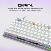 Clavier Corsair K60 PRO TKL RGB sans pavé numérique Optical-mécanique