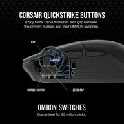 Souris Corsair KATAR ELITE sans fil