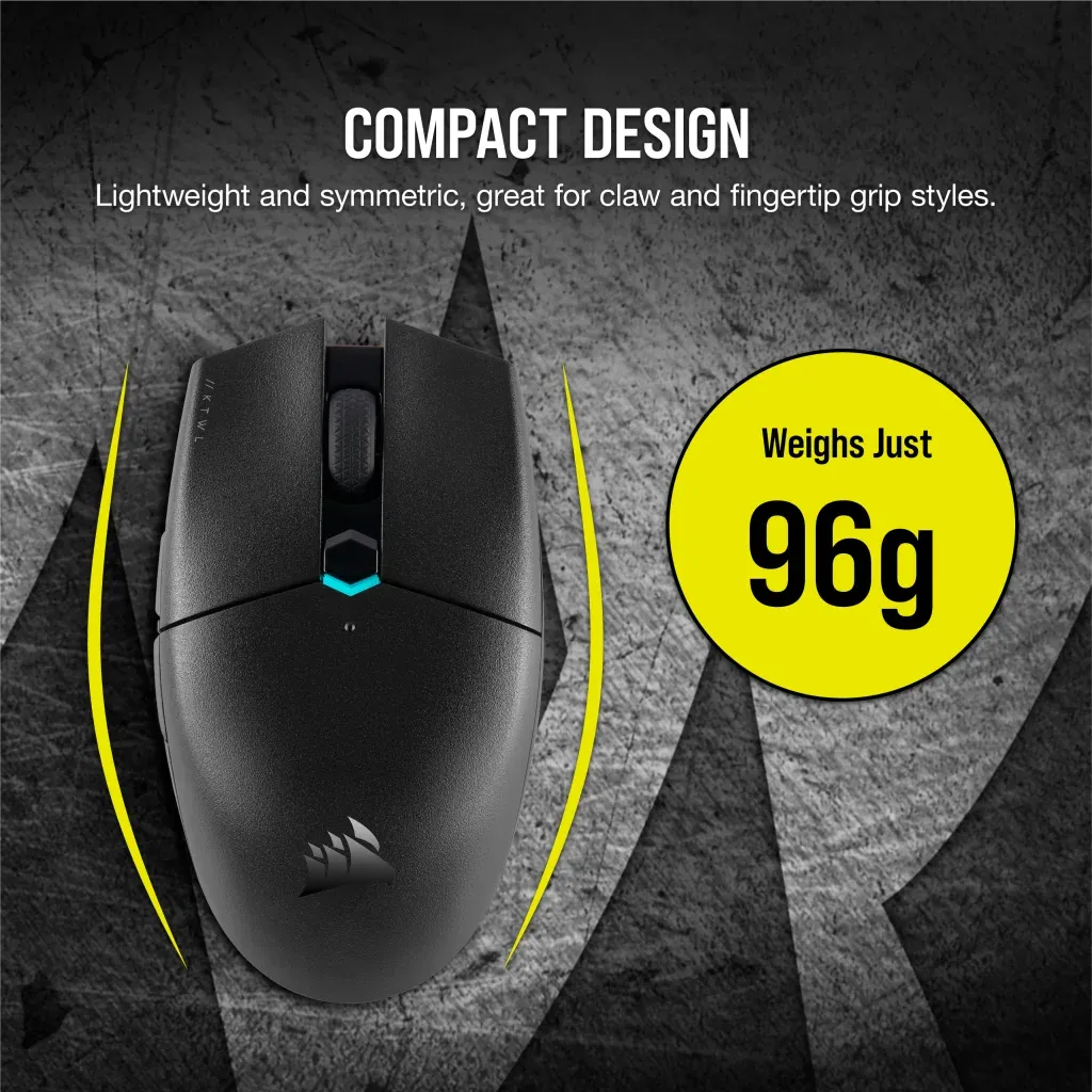 Corsair KATAR PRO Wireless Gaming Mouse 10,000 DPI Black