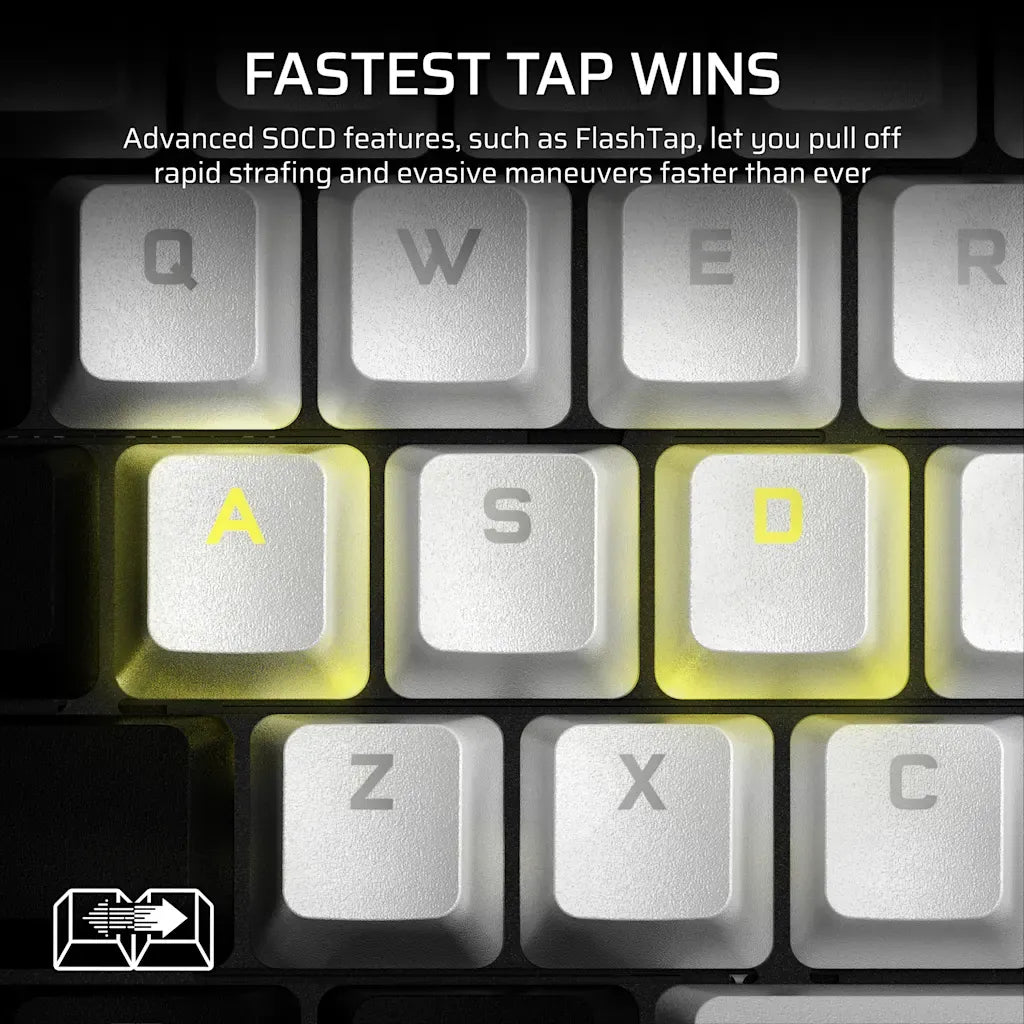 Corsair MAKR PRO 75 Hall Effect DIY Keyboard Black