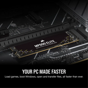 SSD M.2 NVMe Corsair MP600 ELITE 1 To PCIe Gen4 x4