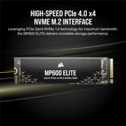 SSD M.2 NVMe Corsair MP600 ELITE 1 To PCIe Gen4 x4