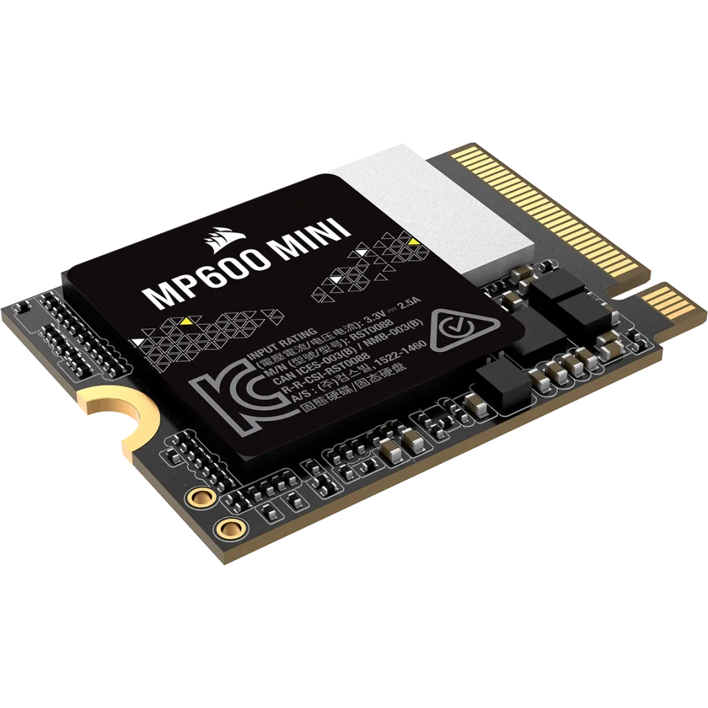Corsair MP600 MINI 1TB PCIe Gen4 x4 NVMe M.2 2230 SSD