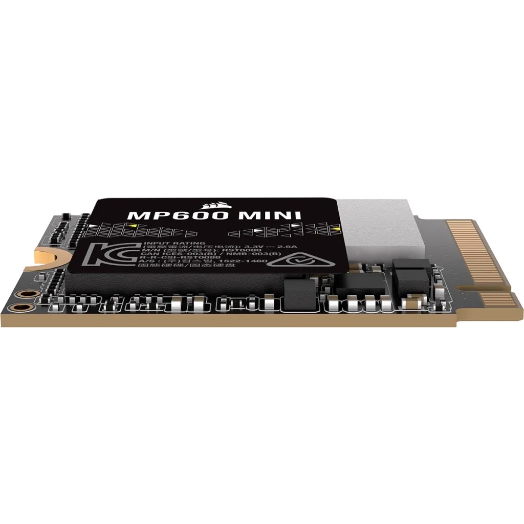 Corsair MP600 MINI 1TB PCIe Gen4 x4 NVMe M.2 2230 SSD