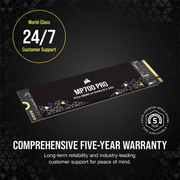 SSD M.2 NVMe 2.0 Corsair MP700 PRO 1 To PCIe Gen5 x4