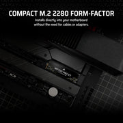 SSD M.2 NVMe Corsair MP700 PRO XT 1 To PCIe 5.0 x4