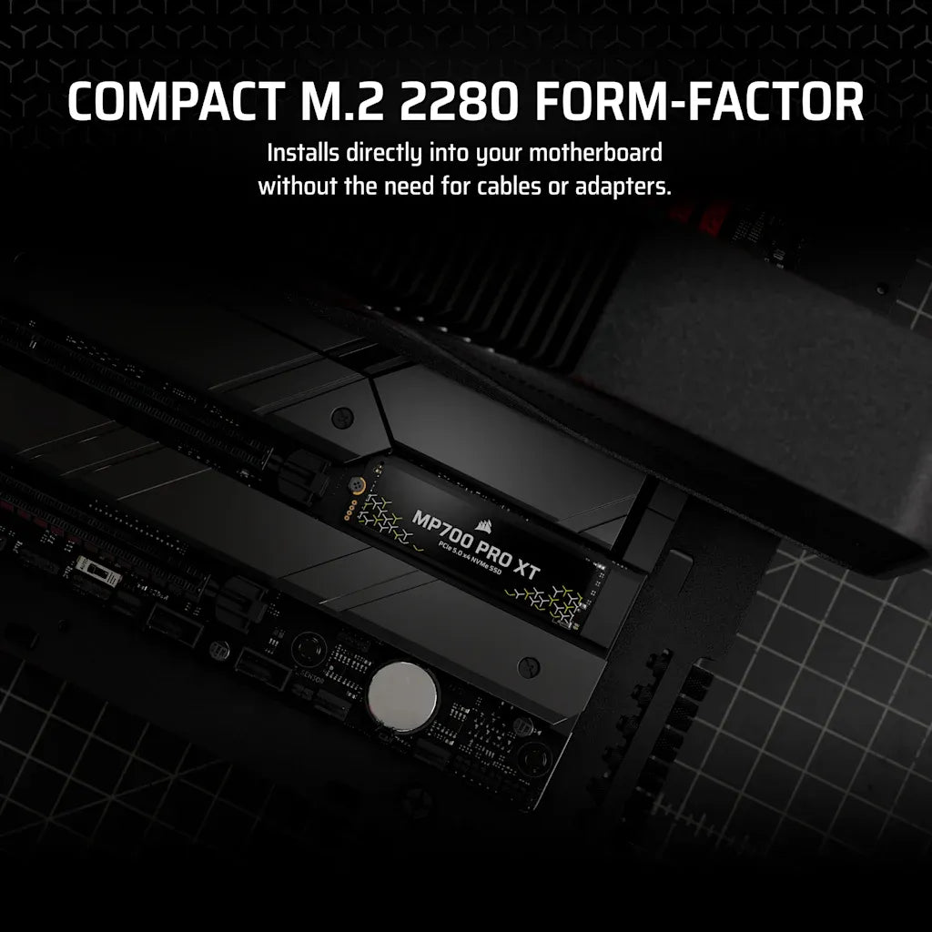 Corsair MP700 PRO XT 1TB PCIe 5.0 x4 NVMe M.2 SSD
