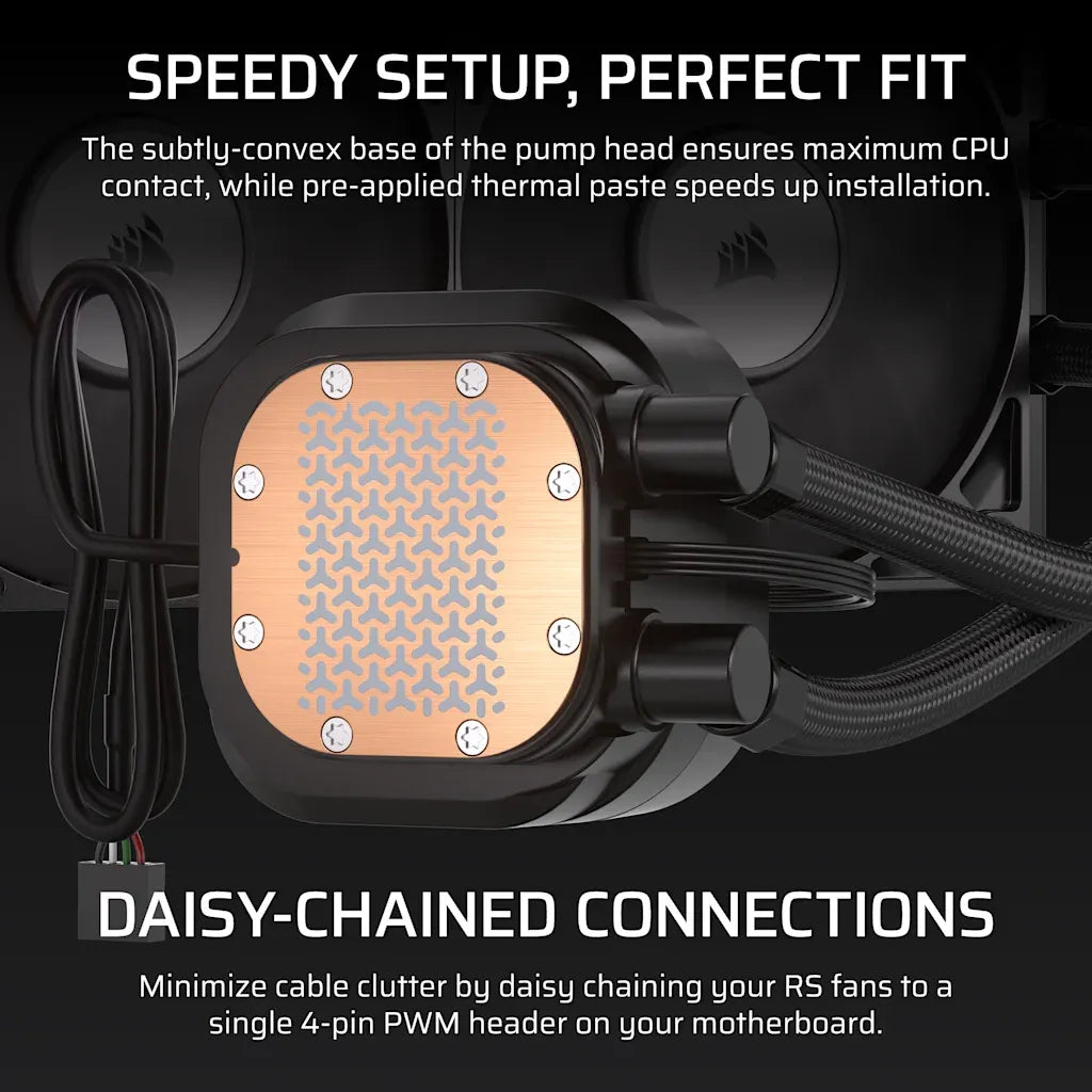Corsair NAUTILUS 360 RS LCD Liquid CPU Cooler