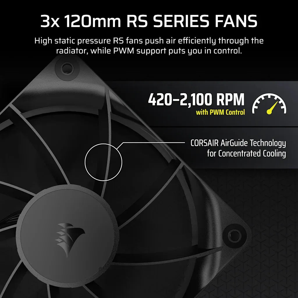 Corsair NAUTILUS 360 RS LCD Liquid CPU Cooler