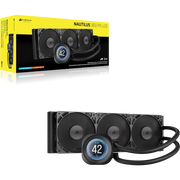 Corsair NAUTILUS 360 RS LCD Liquid CPU Cooler - Black