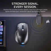 Souris Corsair NIGHTSWORD v2 sans fil SD Stream Deck
