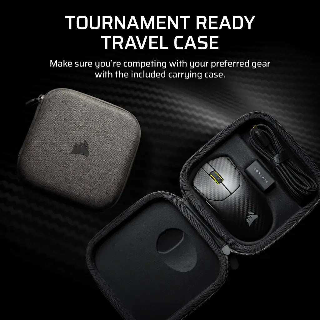 Corsair SABRE v2 PRO Carbon Fiber Wireless Gaming Mouse 33K DPI Black