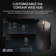 Souris Corsair SABRE v2 PRO Ultralight sans fil