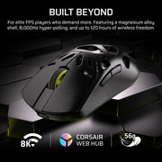 Souris Corsair SABRE v2 PRO sans fil Magnesium Alloy