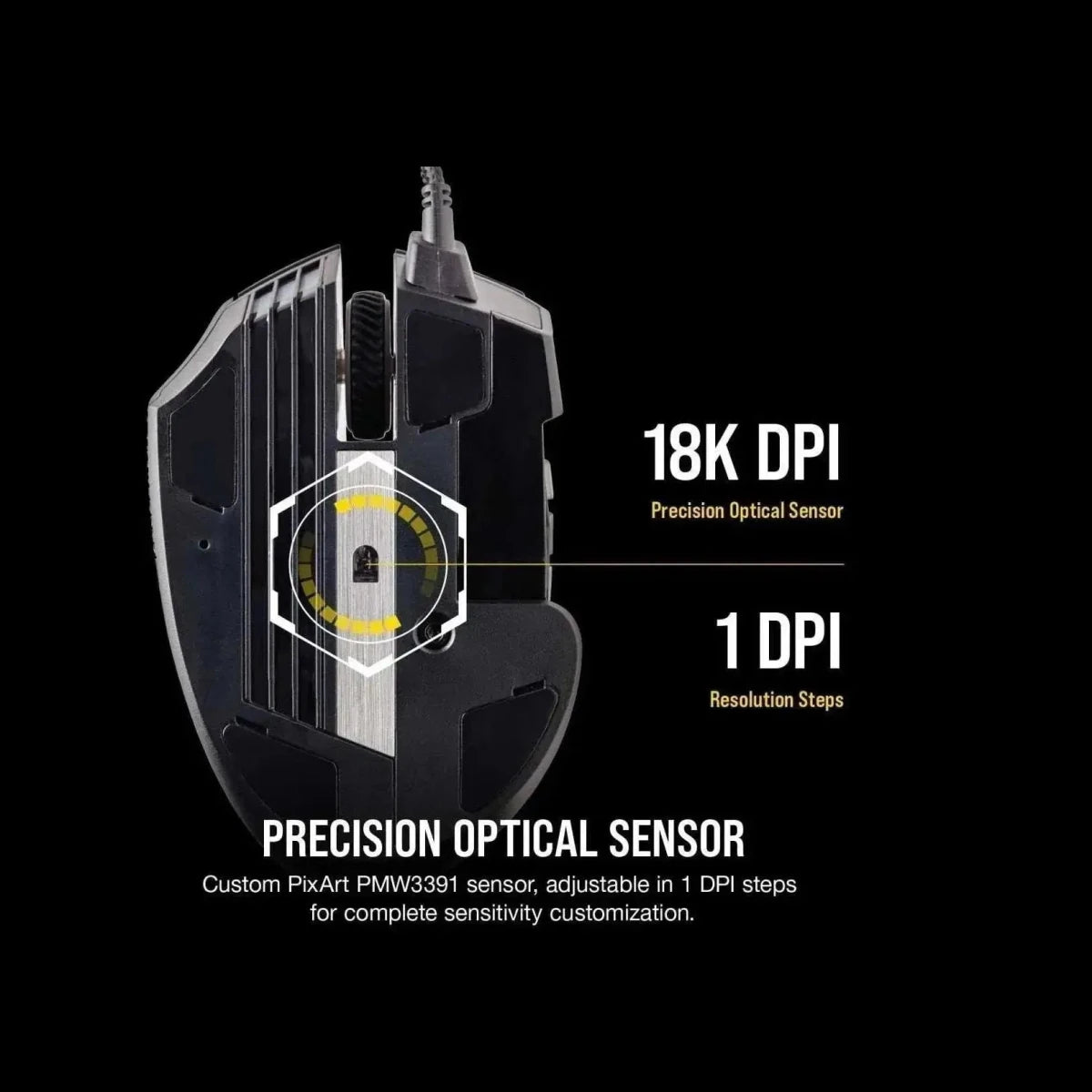Souris Corsair Scimitar RGB Elite