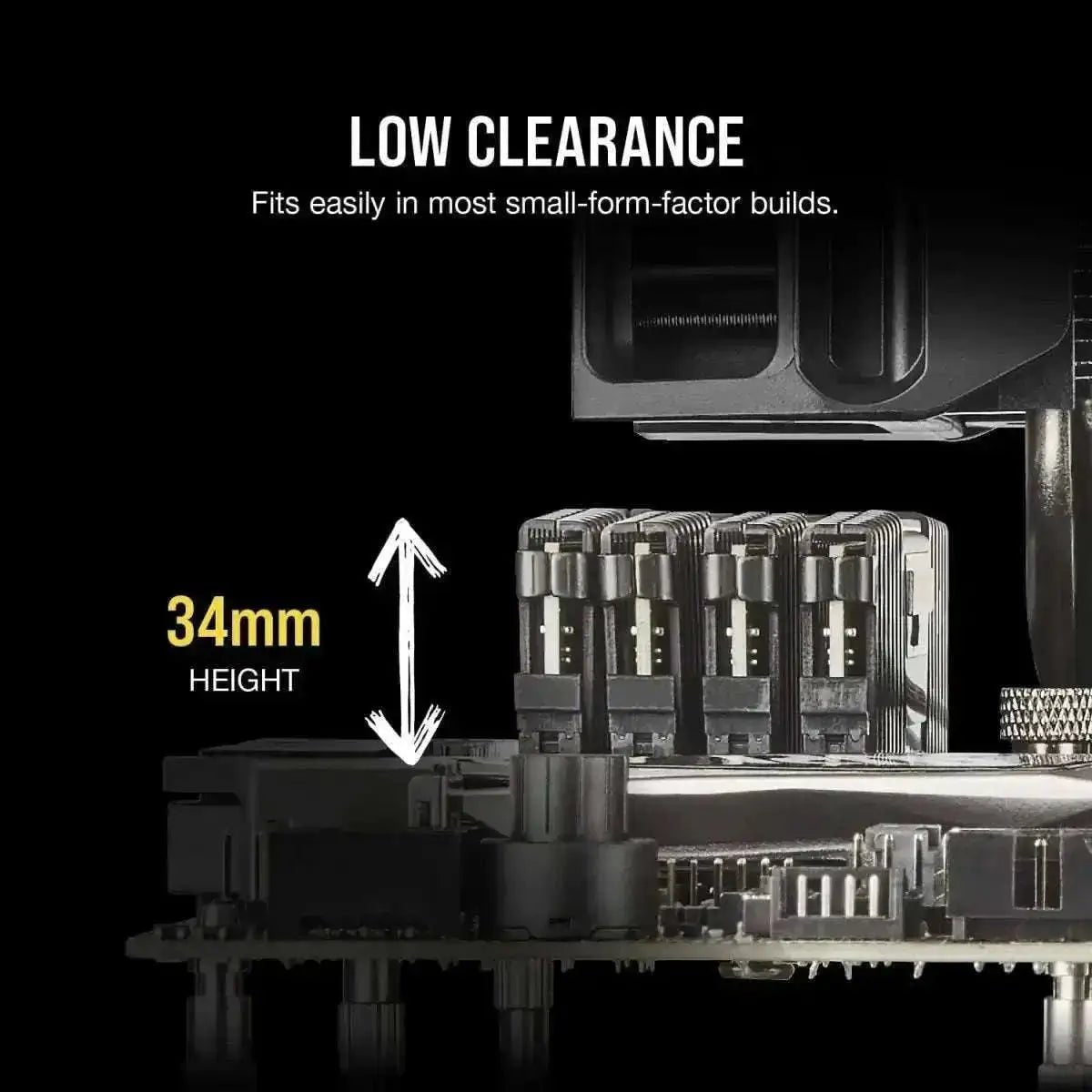 Corsair Vengeance LPX 32 Go DDR4 3200 MHz Kit de mémoire RAM – Noir — DDR4