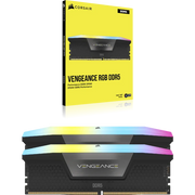 Corsair VENGEANCE RGB 96GB (2x48GB) DDR5 CL40 Memory Kit - Black