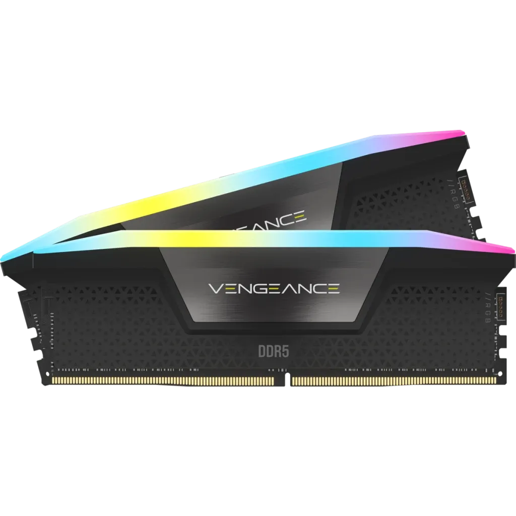 Corsair VENGEANCE RGB 96GB (2x48GB) DDR5 DRAM 5600MT/s CL40 Memory Kit