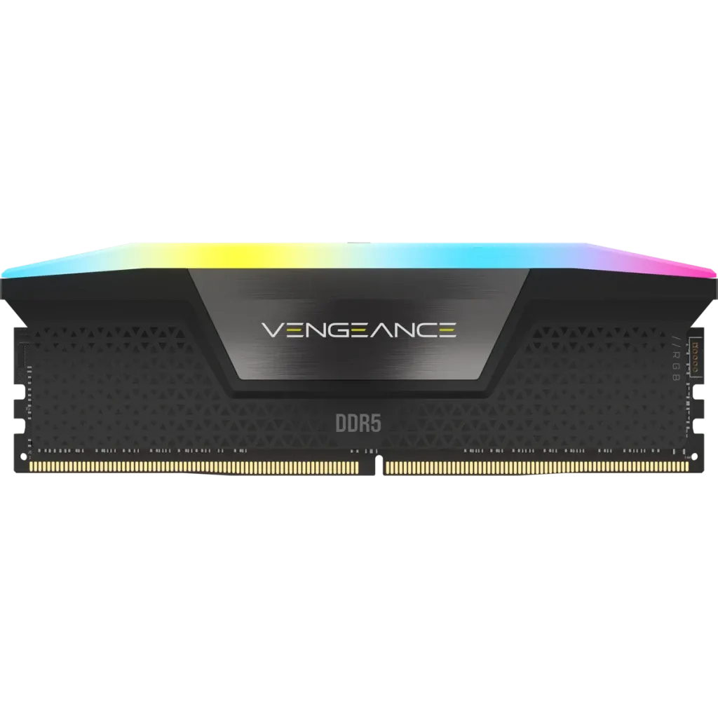 Corsair VENGEANCE RGB 96GB (2x48GB) DDR5 DRAM 5600MT/s CL40 Memory Kit