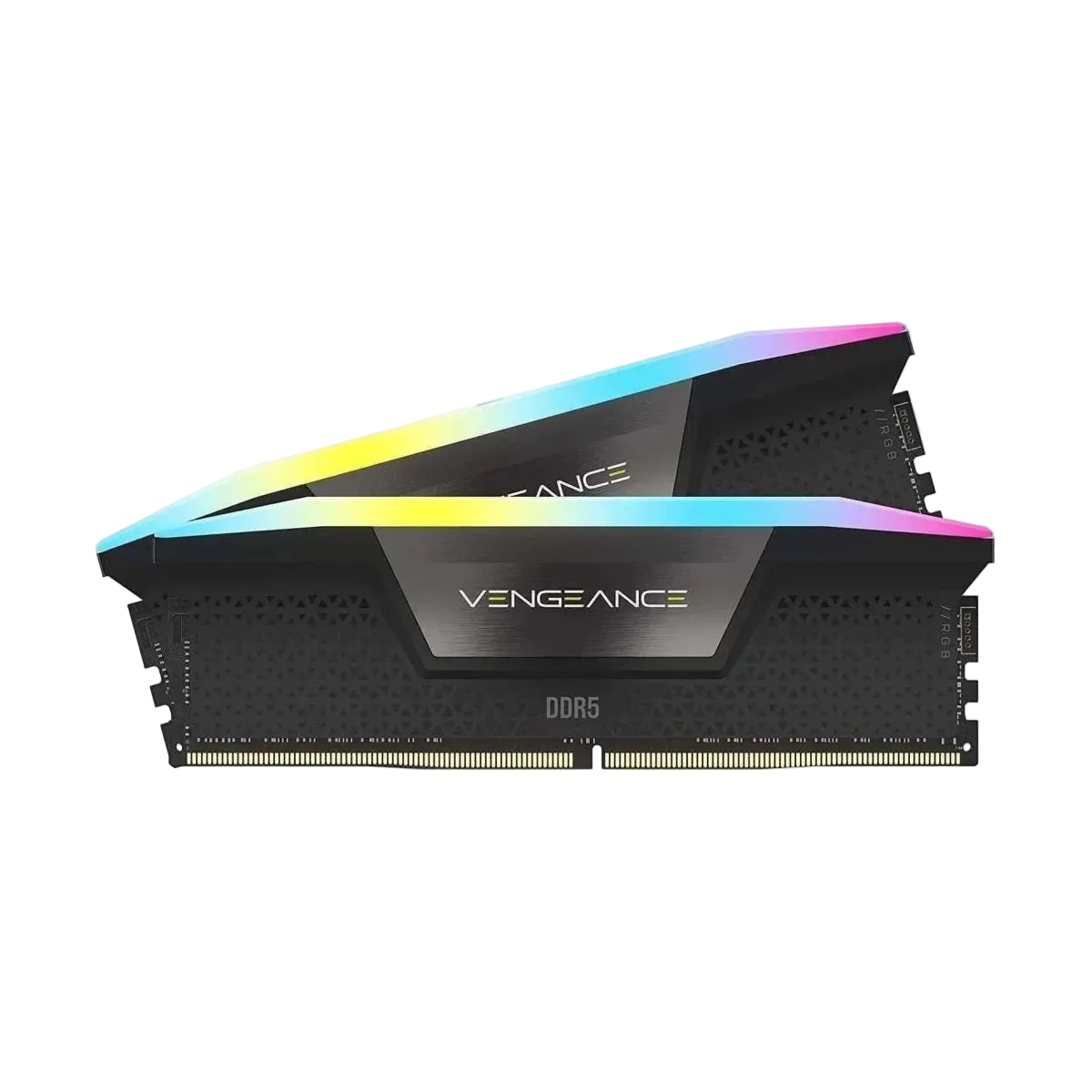 CORSAIR Vengeance RGB DDR5 RAM 32GB (2x16GB) 6000MHz CL36 - Black - OPCbleu