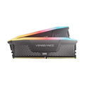 CORSAIR Vengeance RGB RS DDR5 RAM 32GB (2x16GB) 6000MHz CL36 - Gray