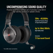 Casque d’écoute Corsair VIRTUOSO RGB sans fil SE haute fidélité