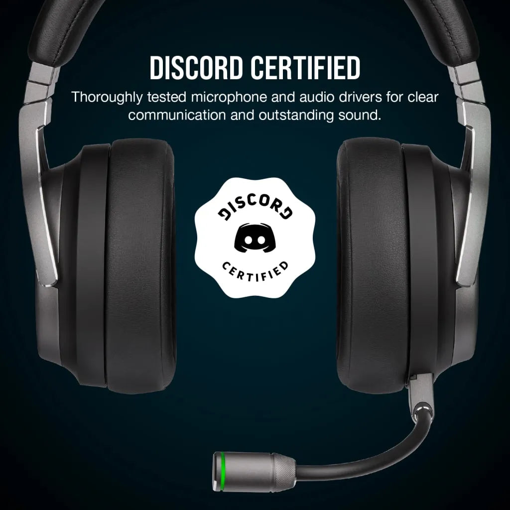 Corsair VIRTUOSO RGB WIRELESS SE High-Fidelity Gaming Headset Gunmetal