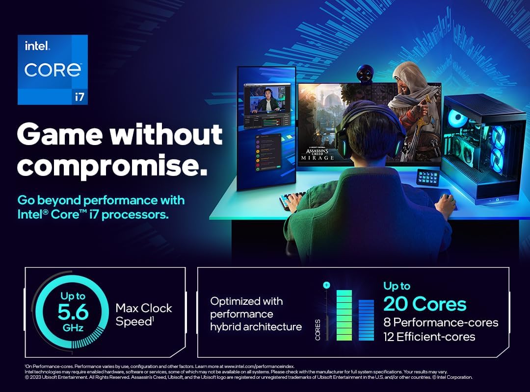 Intel Core i7-14700K 20-Core 28-Thread Desktop Processor