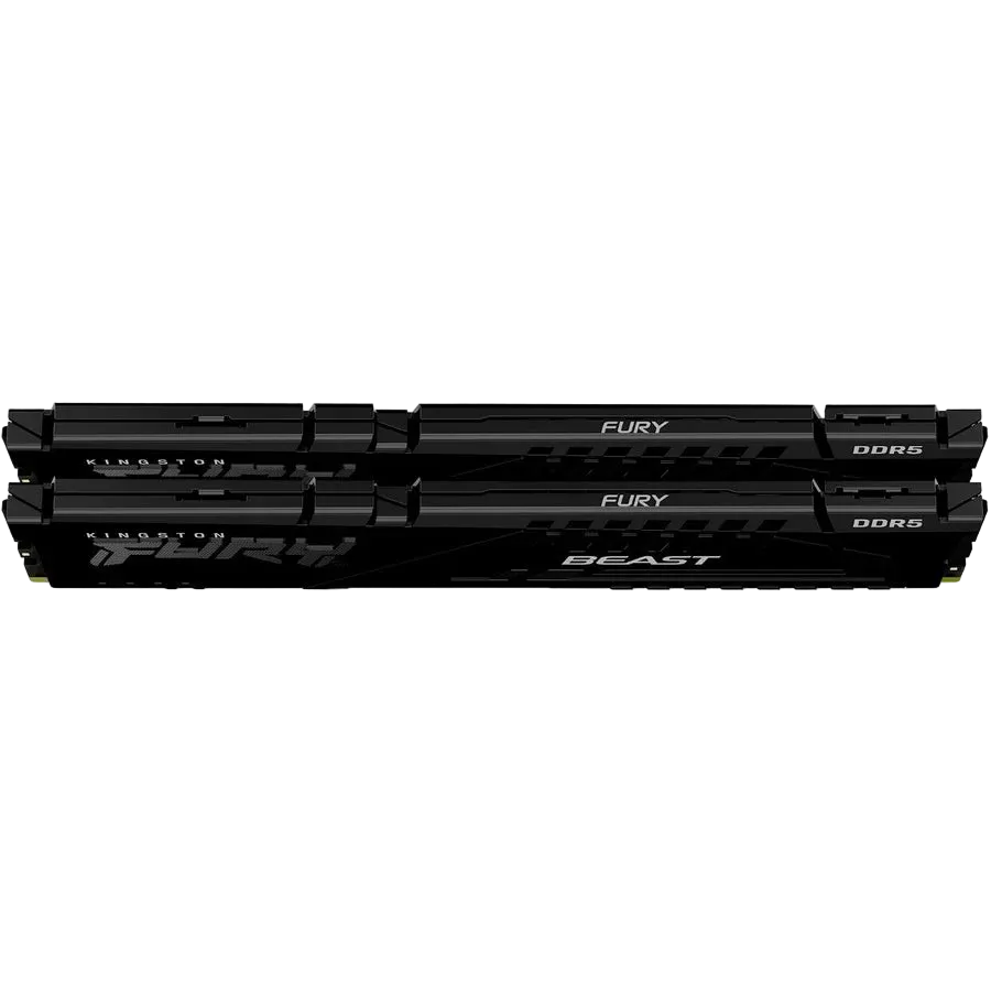 Mémoire Kingston FURY Beast DDR5 64 Go (2 x 32 Go) 6000 MT/s CL36 noire
