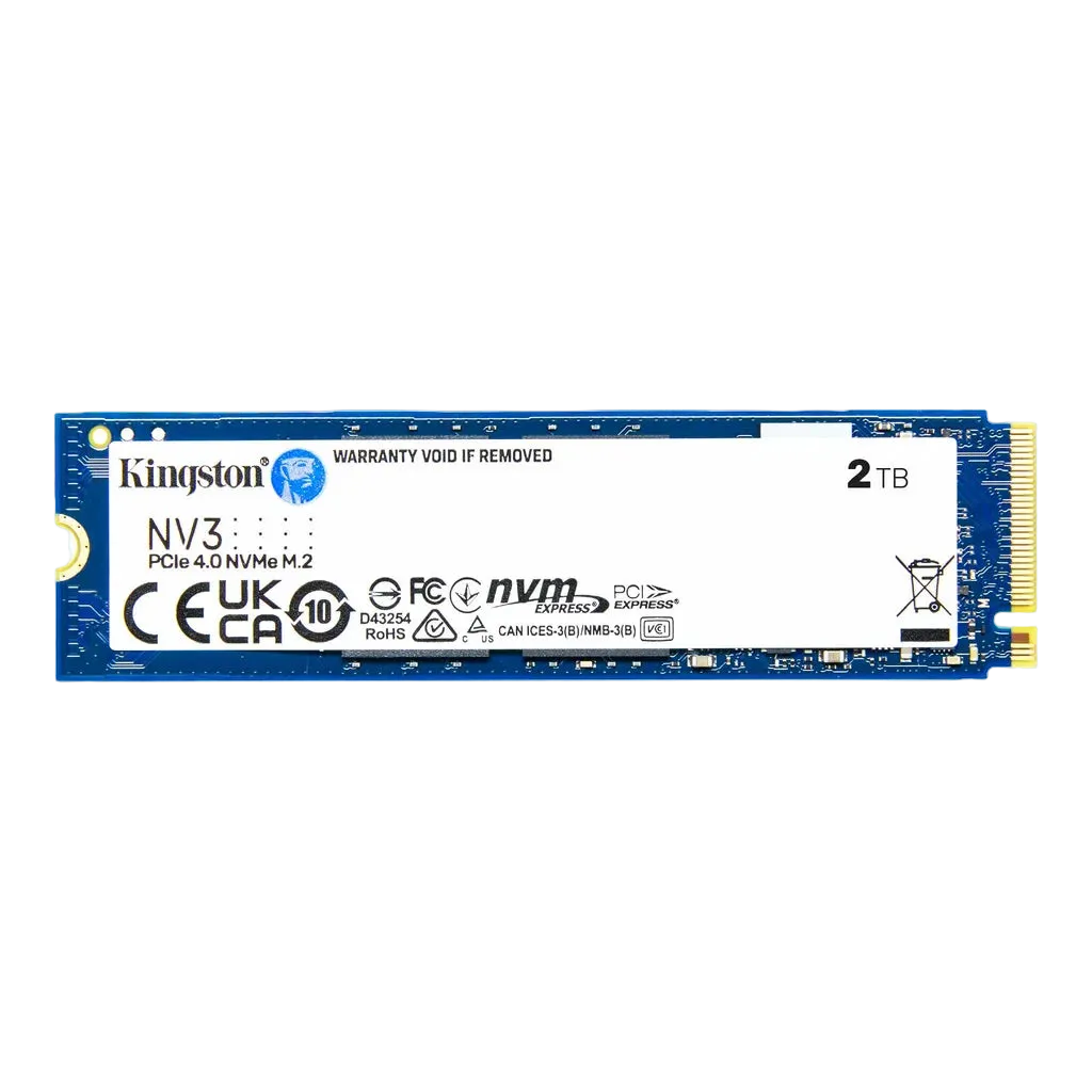 Kingston NV3 2TB PCIe 4.0 NVMe M.2 2280 SSD official product view